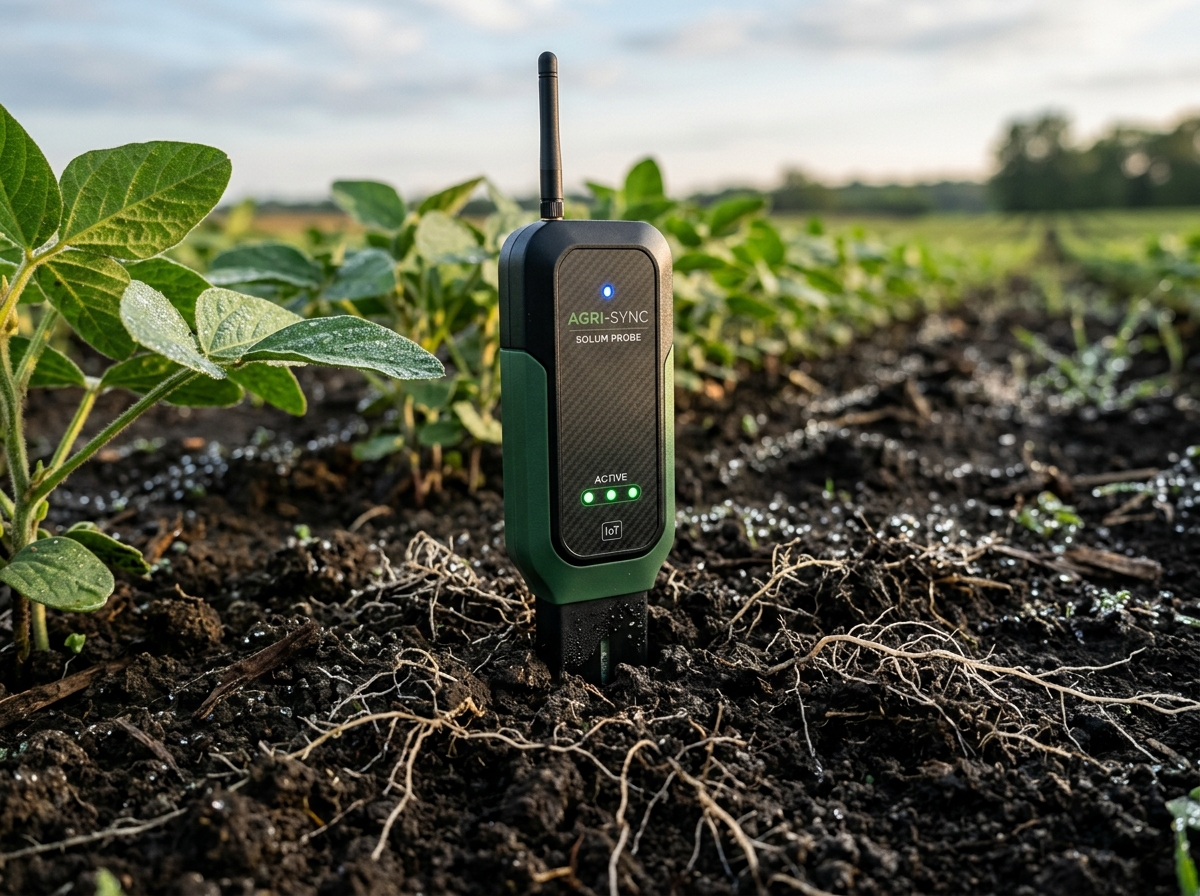 LR AgroSense Smart Farm Monitor probe